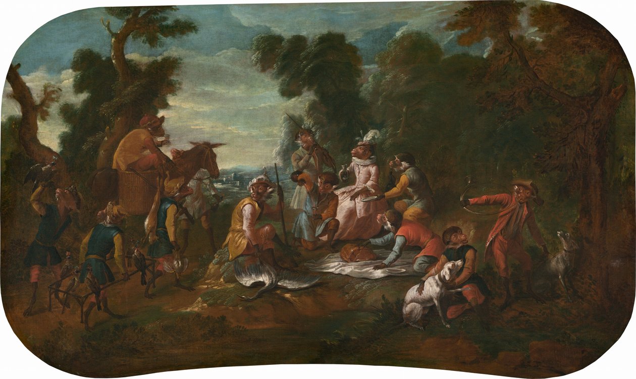 Fehérnemű: 1739 körül (olaj, vászon). alkotó: Christophe Huet