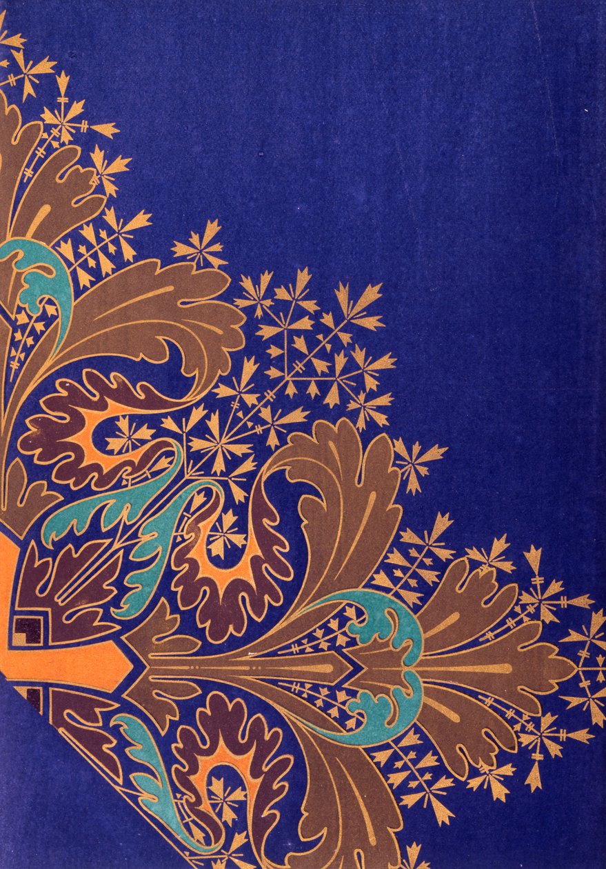 Minta, illusztráció Christopher Dresser "Studies in Design" című, 1876-ban kiadott művéből. alkotó: Christopher Dresser