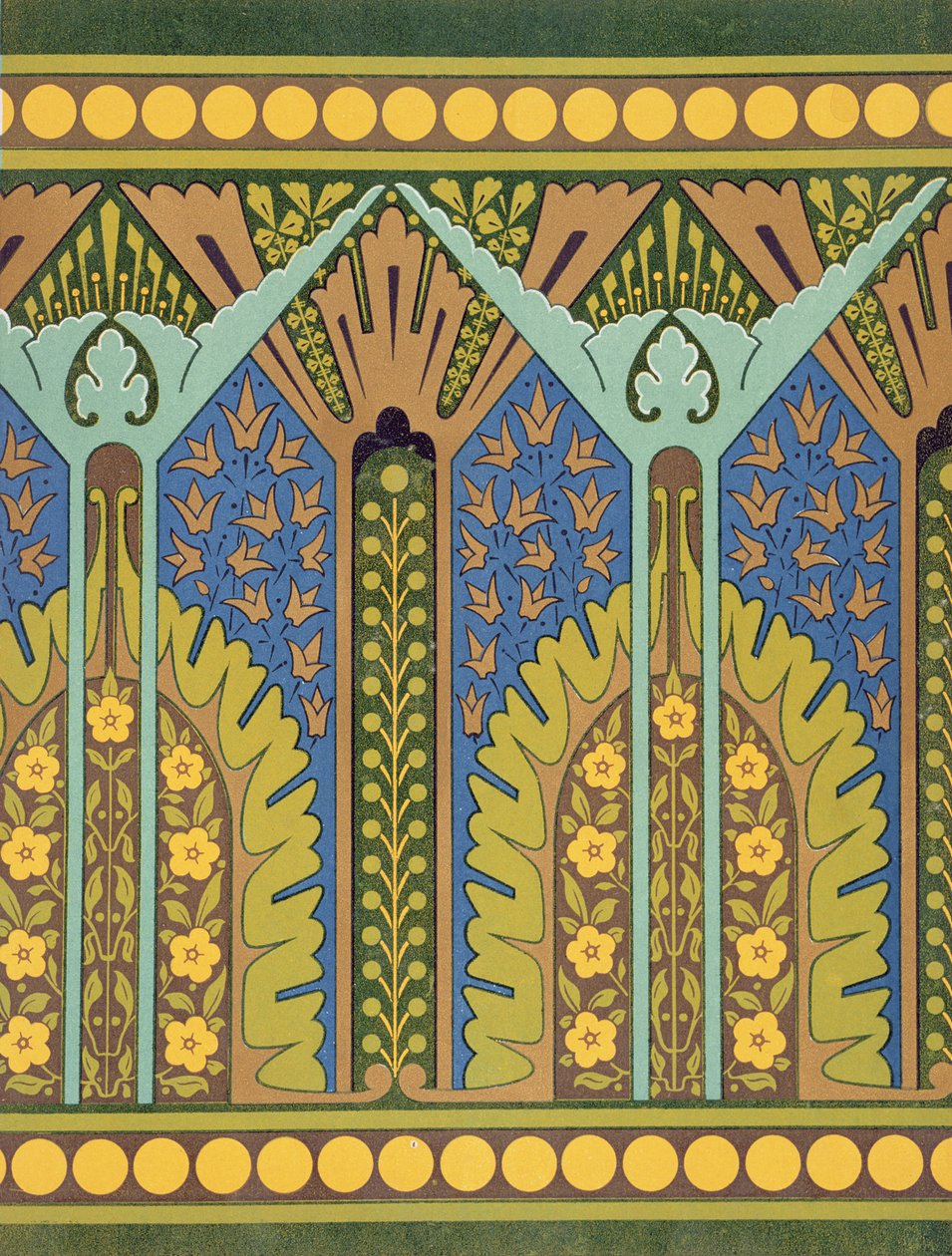 III. tábla a „Studies in Design”, 1874-76 körül alkotó: Christopher Dresser