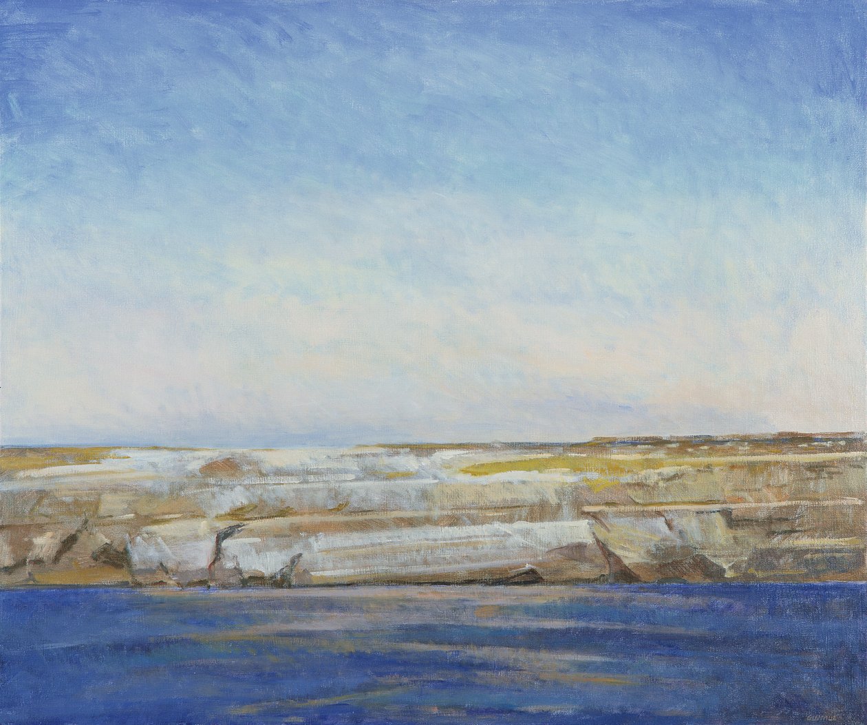 Tengerpart, Gozo alkotó: Christopher Glanville