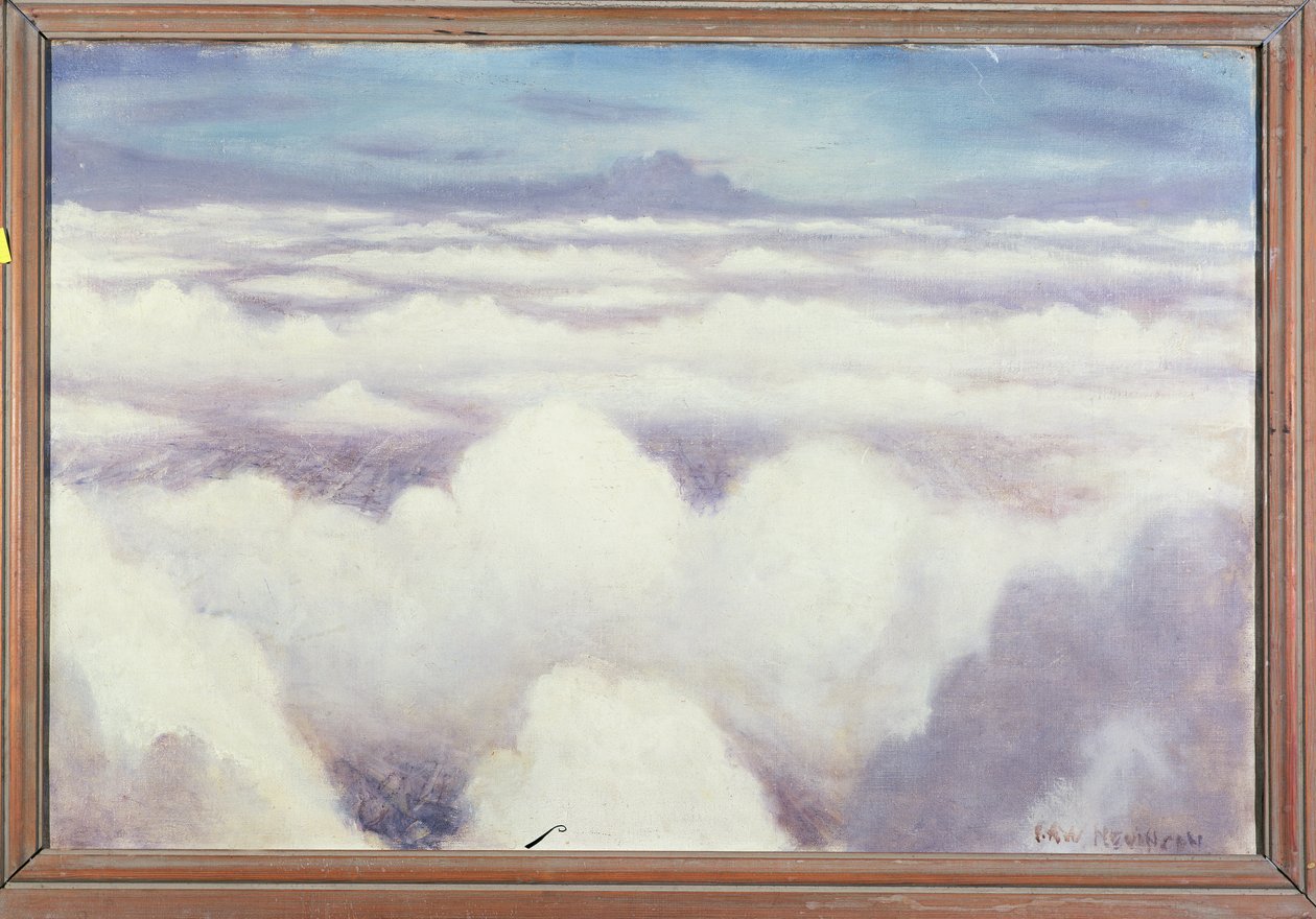 Légifelvétel, valószínűleg Flandria felett alkotó: Christopher Richard Wynne Nevinson