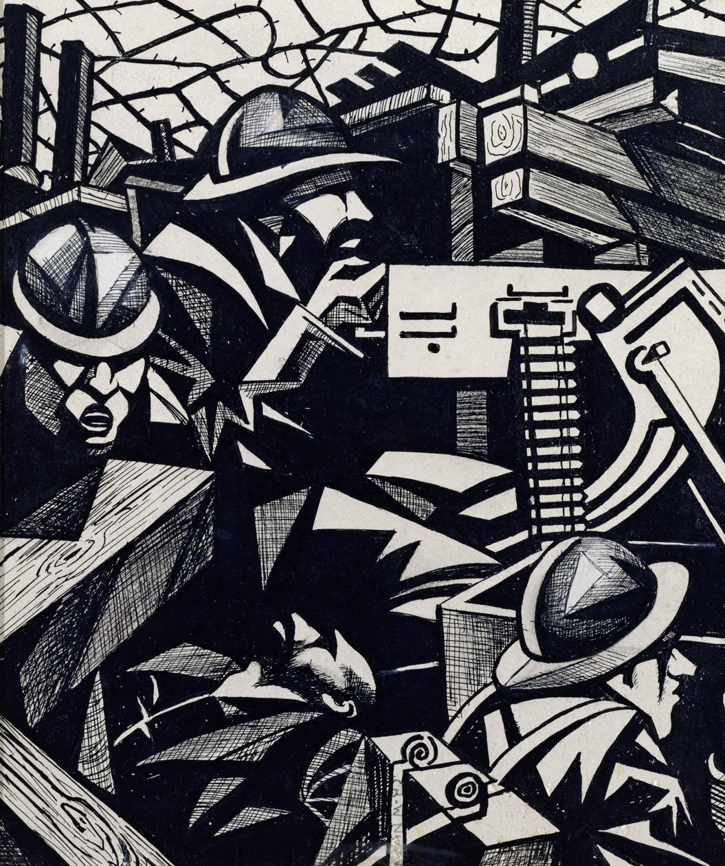 A gépfegyver alkotó: Christopher Richard Wynne Nevinson