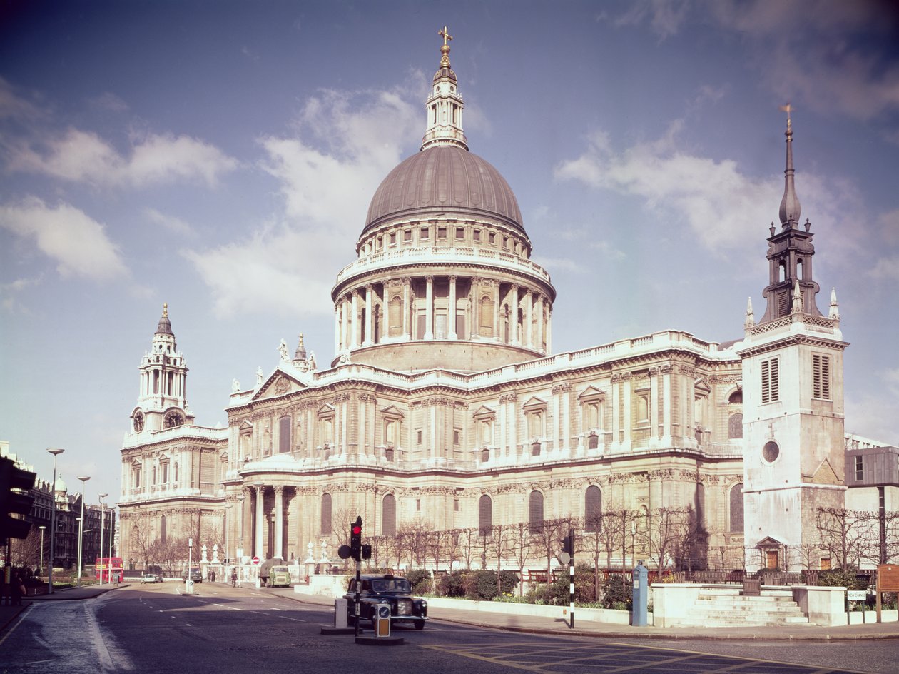 Külső nézet, 1695-1711 között épült alkotó: Christopher Wren