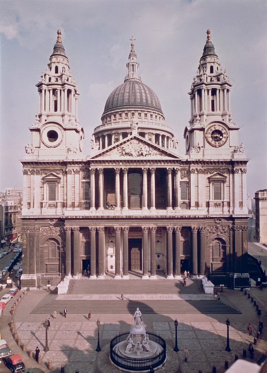 Külső nézet, 1695-1711 között épült alkotó: Christopher Wren