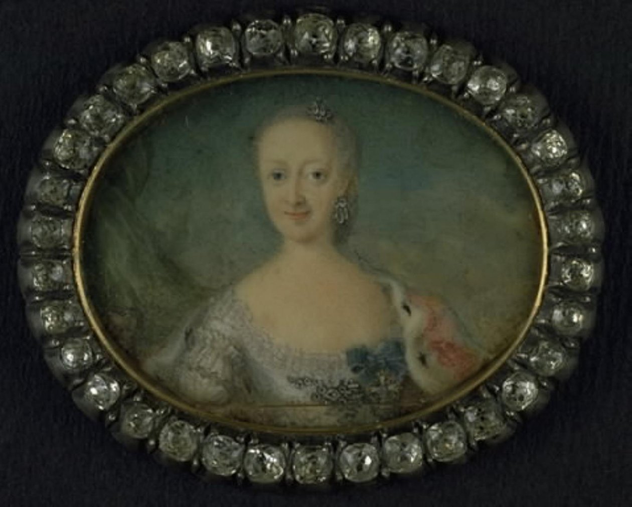 Juliane Marie királynő alkotó: Christopher Foltmar