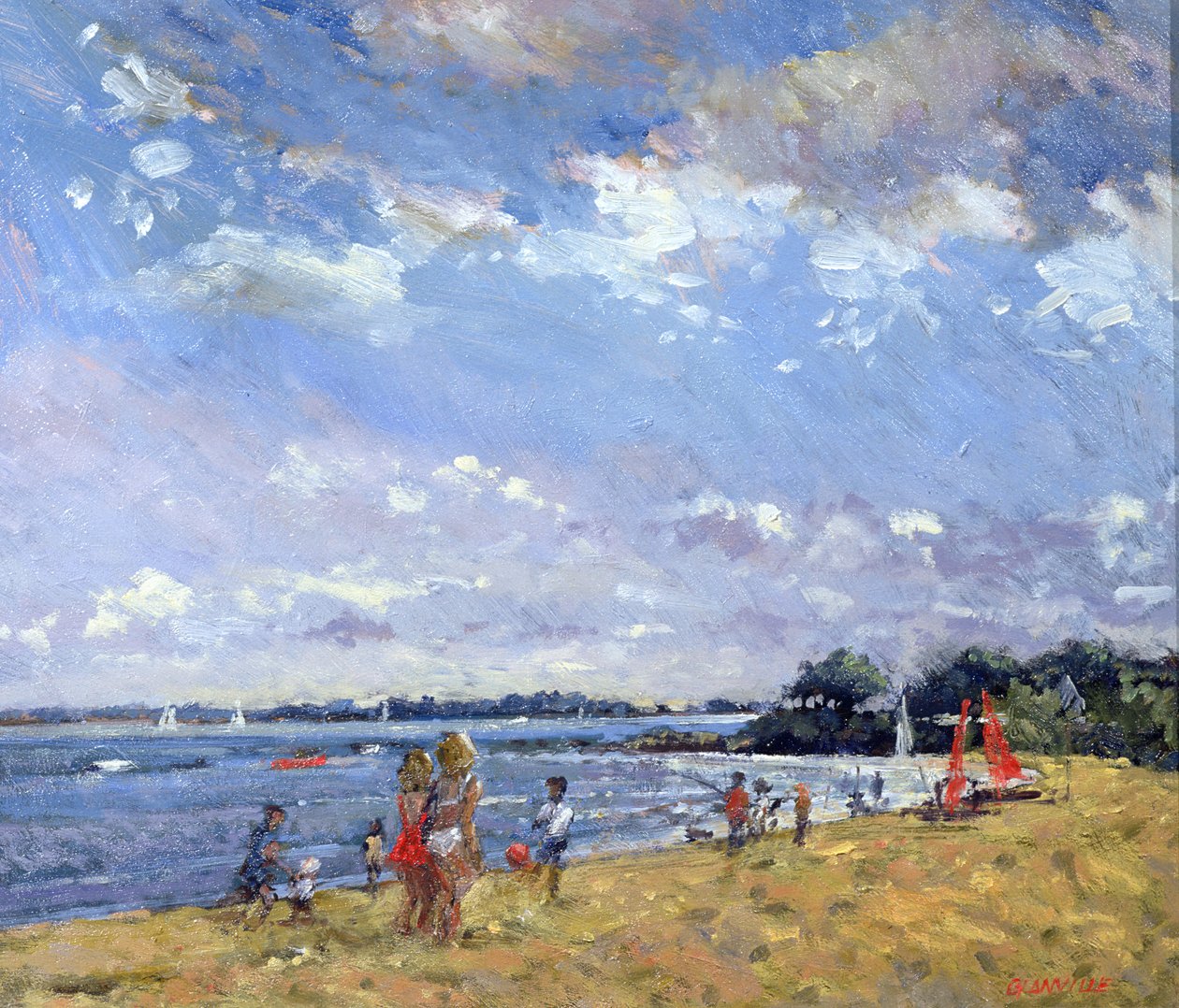 Este, Carnac (olaj, vászon) alkotó: Christopher Glanville