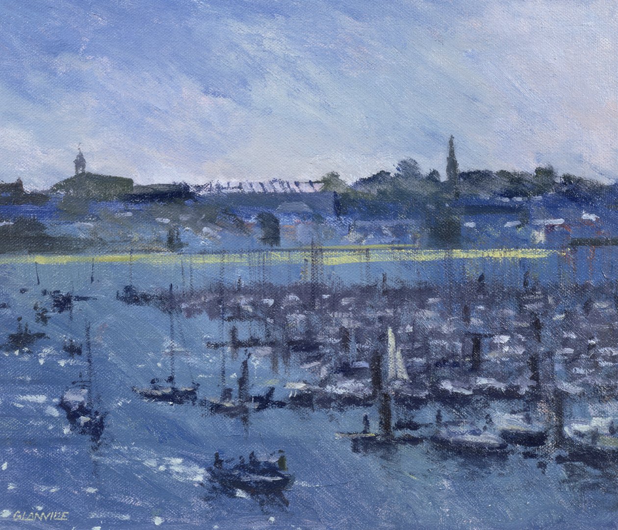 St. Malo (oil on canvas) alkotó: Christopher Glanville