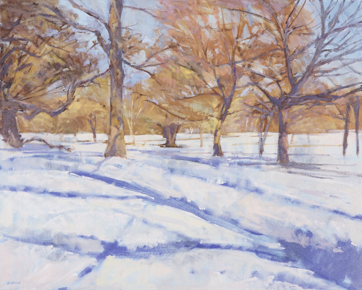 Tél, Richmond Park alkotó: Christopher Glanville