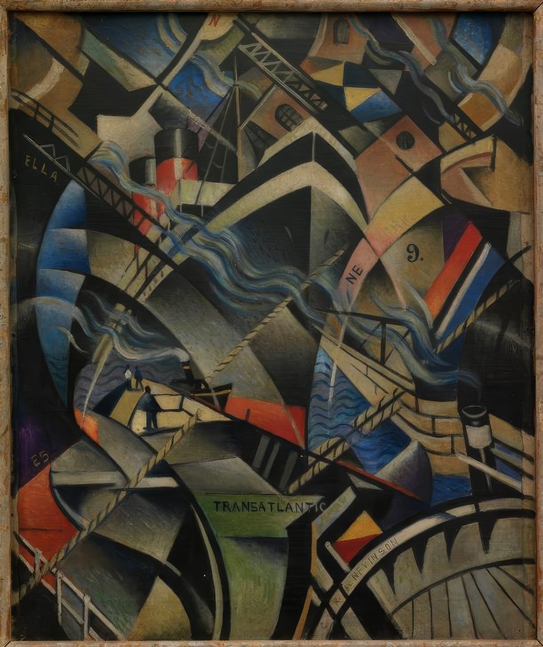 Érkezés alkotó: Christopher Richard Wynne Nevinson