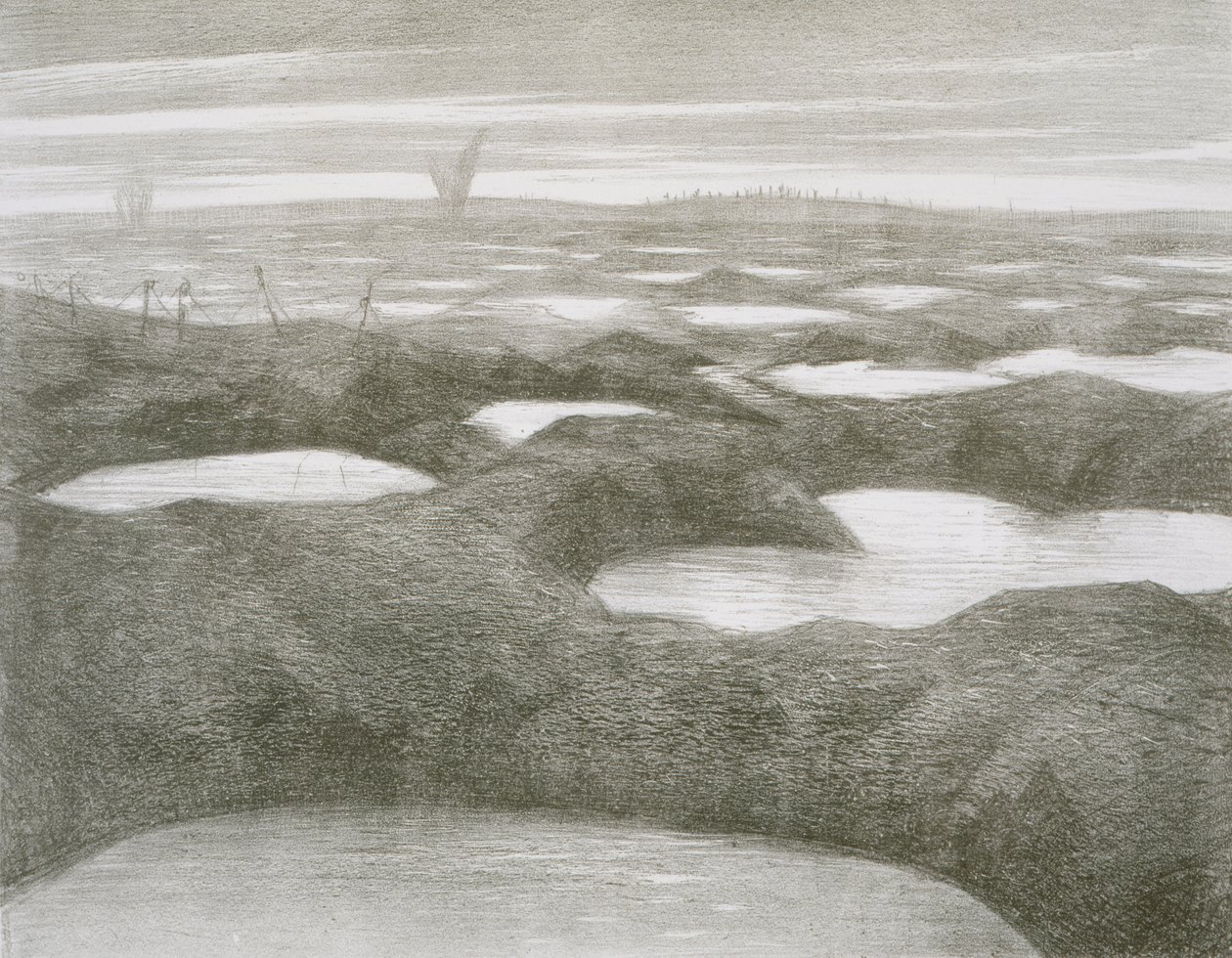 Egy lökés után, 1918 alkotó: Christopher Richard Wynne Nevinson
