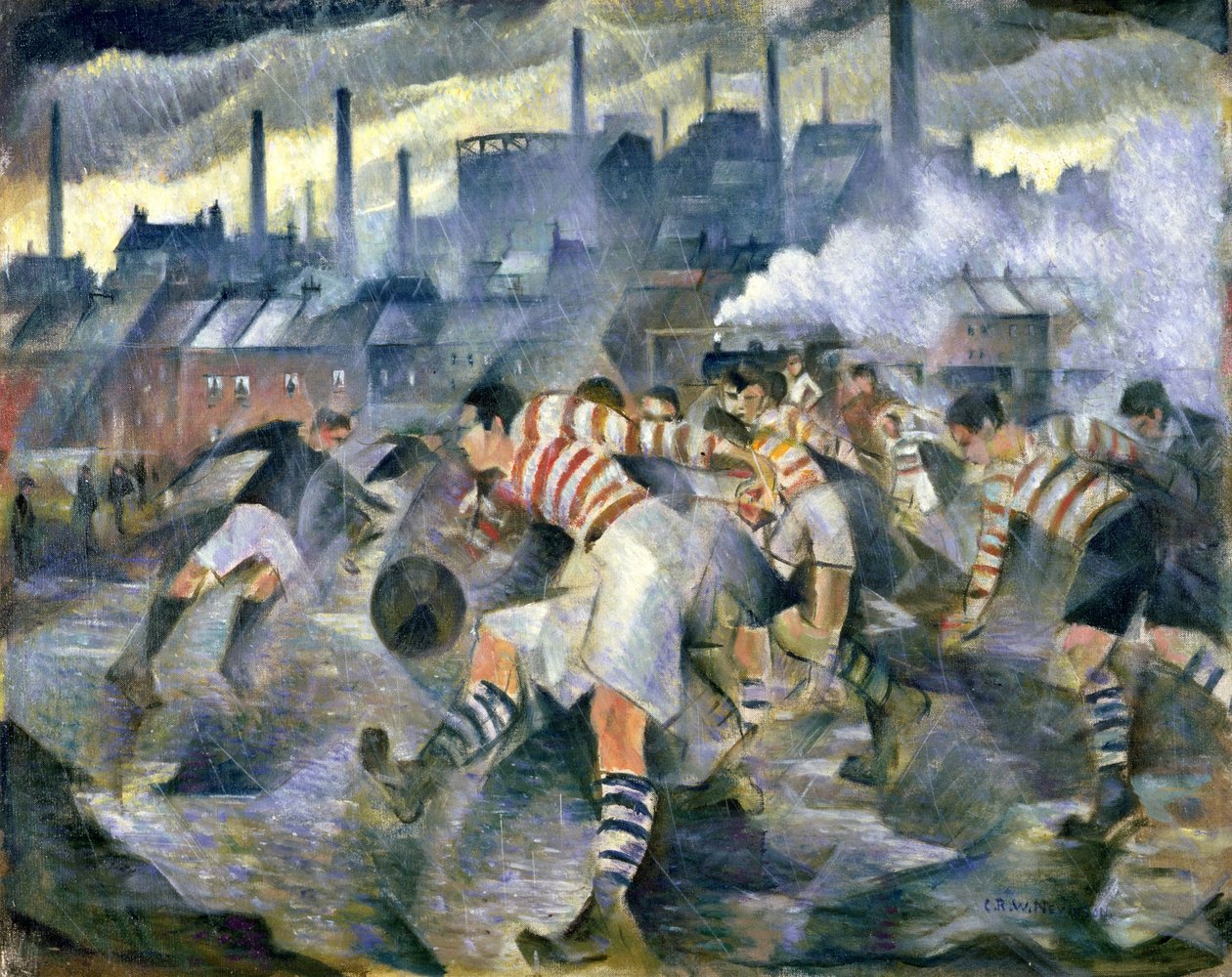 Bármilyen téli délután Angliában alkotó: Christopher Richard Wynne Nevinson