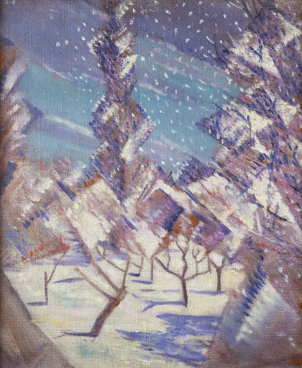 A négy évszak: tél, 1919 körül alkotó: Christopher Richard Wynne Nevinson