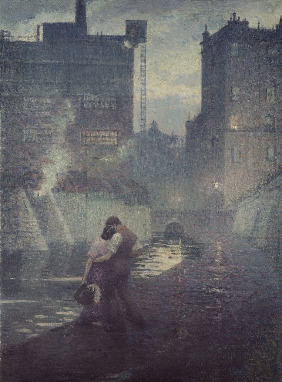 A vontatóút, 1912 alkotó: Christopher Richard Wynne Nevinson