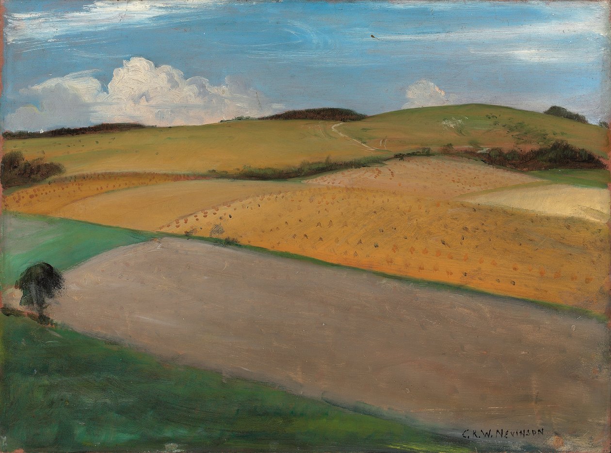The Trundle Goodwoodban, 1930-as évek alkotó: Christopher Richard Wynne Nevinson