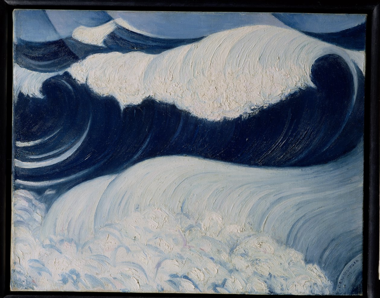 A hullám, 1917 alkotó: Christopher Richard Wynne Nevinson