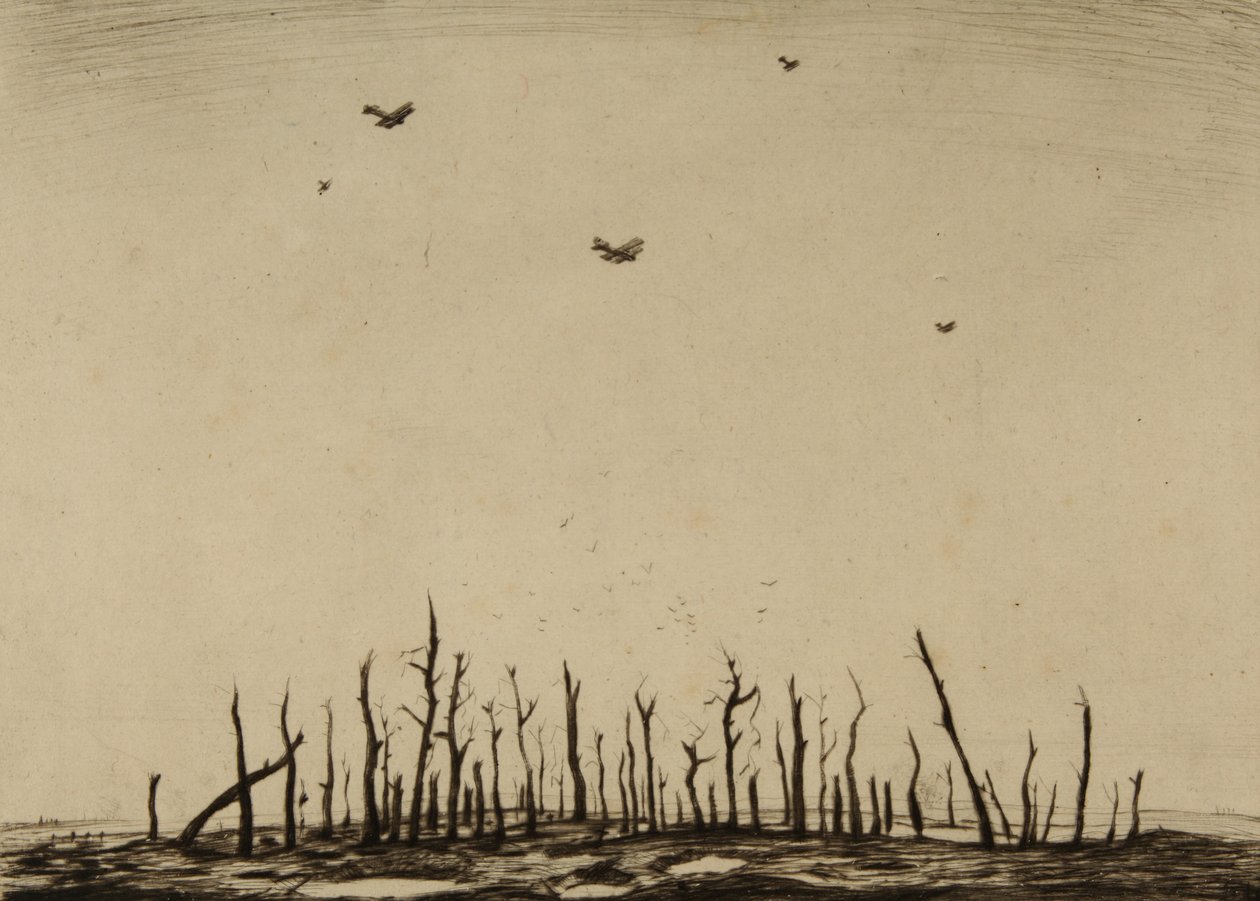 The cursed wood alkotó: Christopher Richard Wynne Nevinson