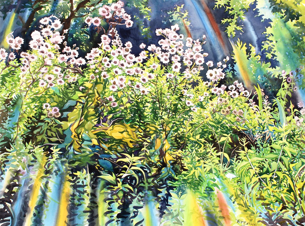 Thistledown, 2016 (akvarell papíron) alkotó: Christopher Ryland