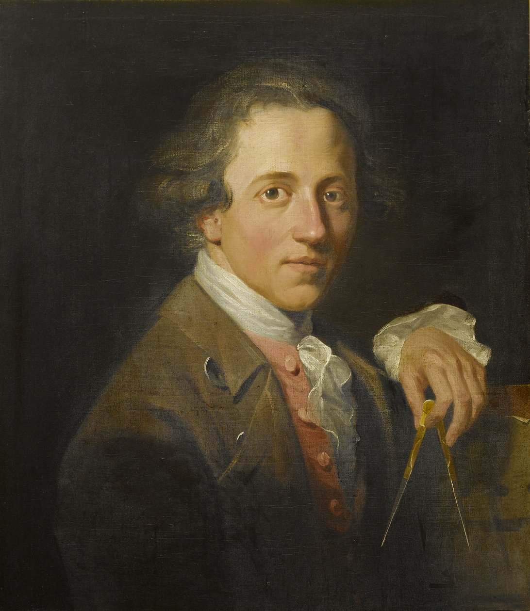 Egy fiatal művész portréja (John Soane), 1776 alkotó: Christopher William Hunneman