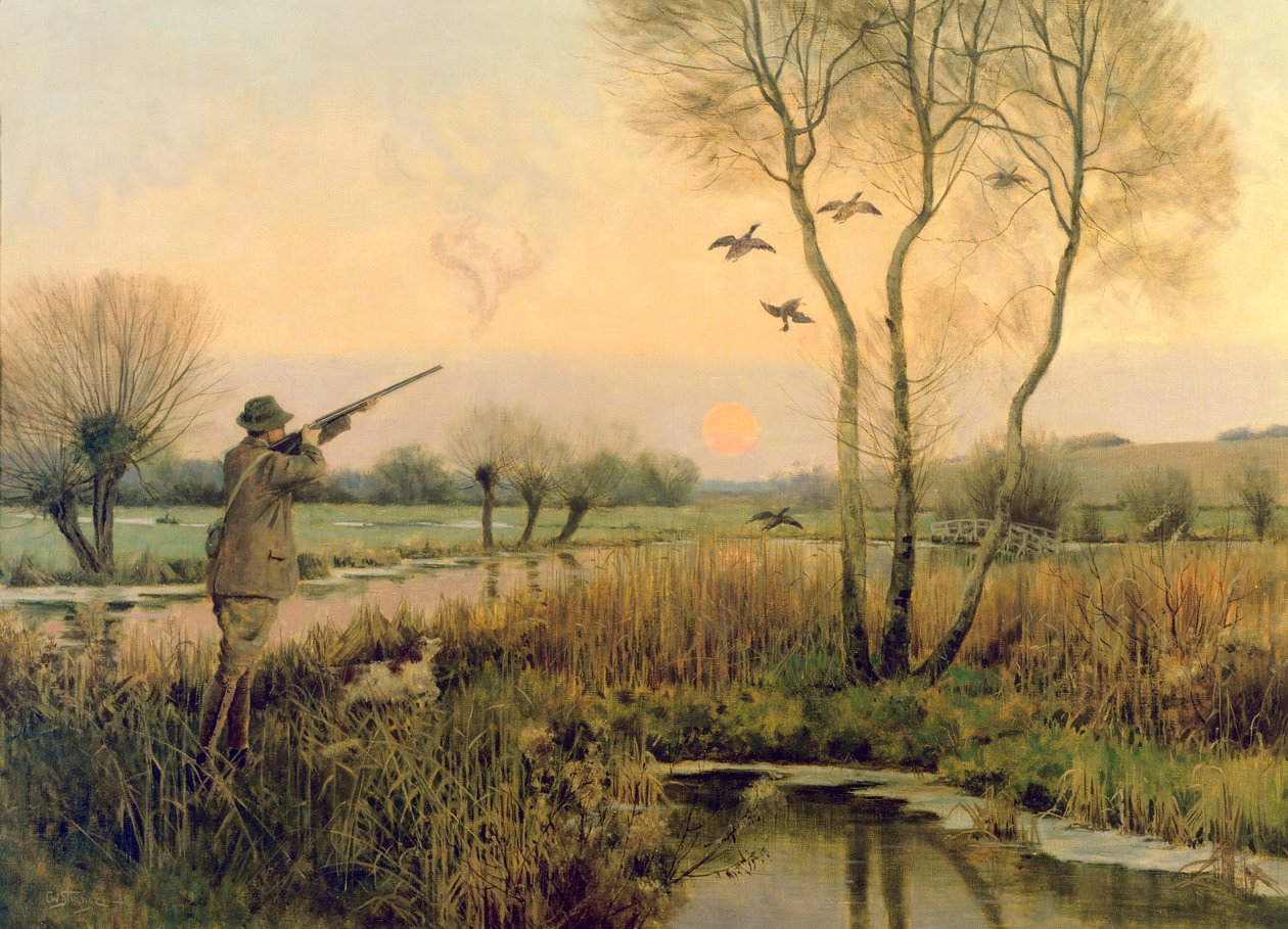 Kacsa lövöldözés alkotó: Christopher William Strange