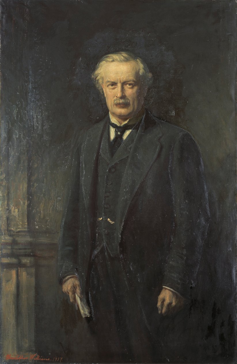 David Lloyd George 1863-1945, c1917. alkotó: Christopher Williams
