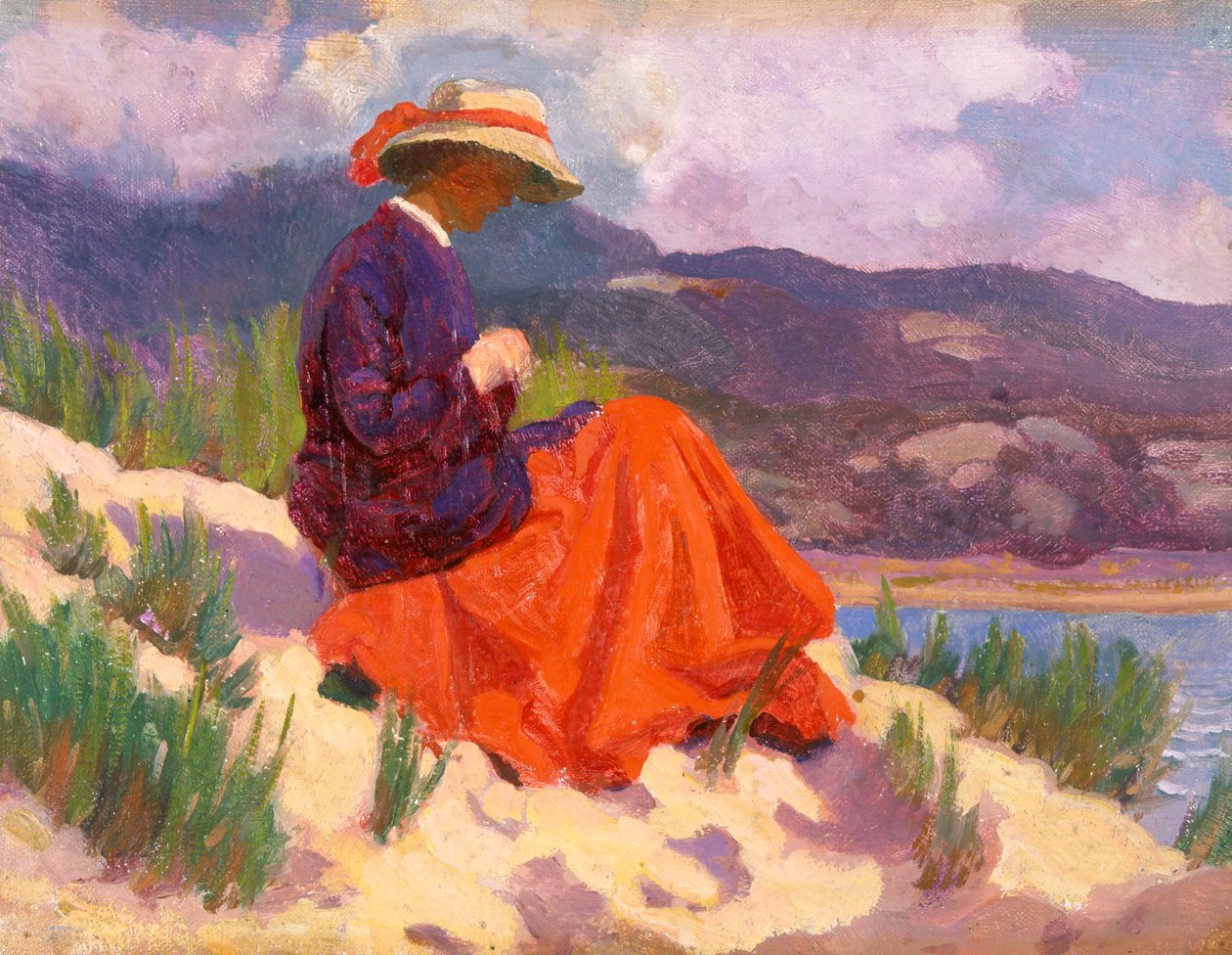 "A piros ruha", 1893-1934 alkotó: Christopher Williams