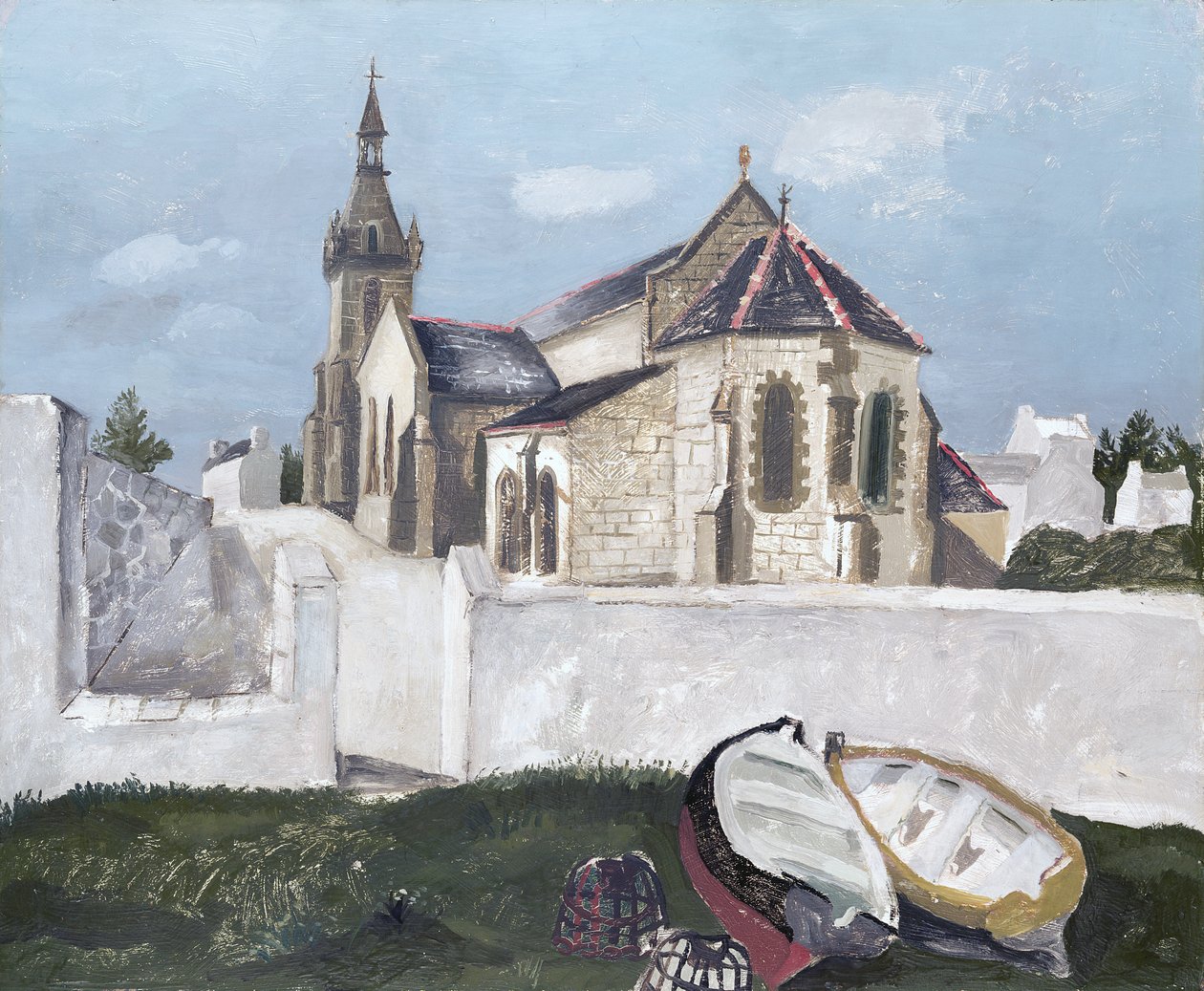 Treboul templom, Bretagne alkotó: Christopher Wood