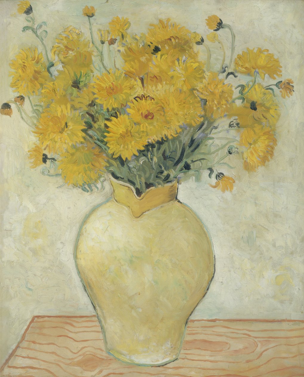 Sárga krizantém, 1925 alkotó: Christopher Wood