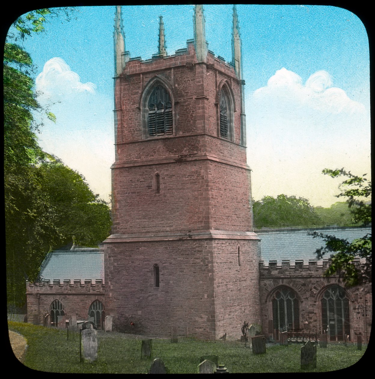 Bodmin templom, Cornwall, 19. század vége vagy 20. század eleje alkotó: Church Army Lantern Department