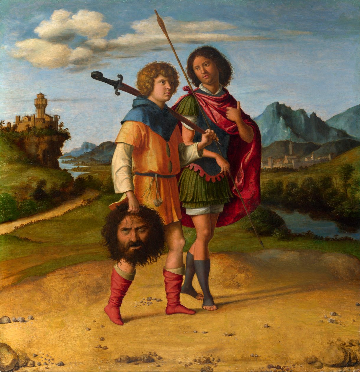 David és Jonathan alkotó: Cima da Conegliano