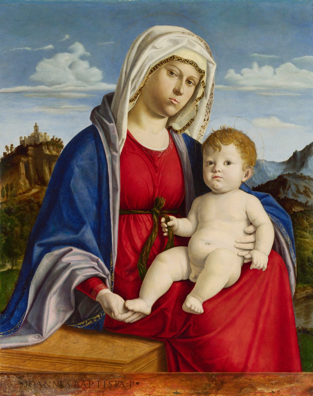 A Szűz és a gyermek alkotó: Cima da Conegliano