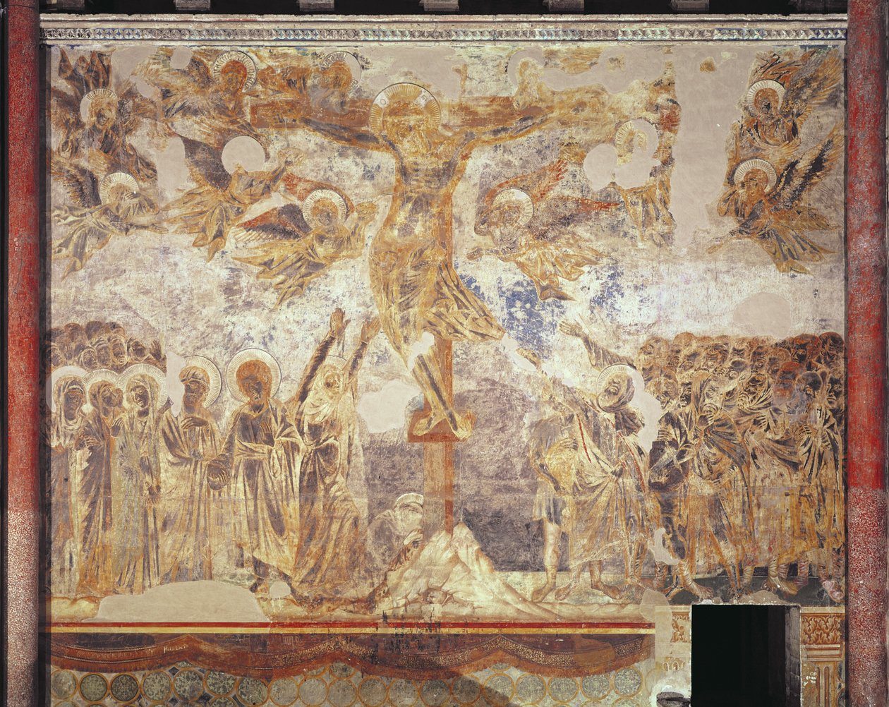 Keresztre feszítés, 1270 körül alkotó: Giovanni Cimabue