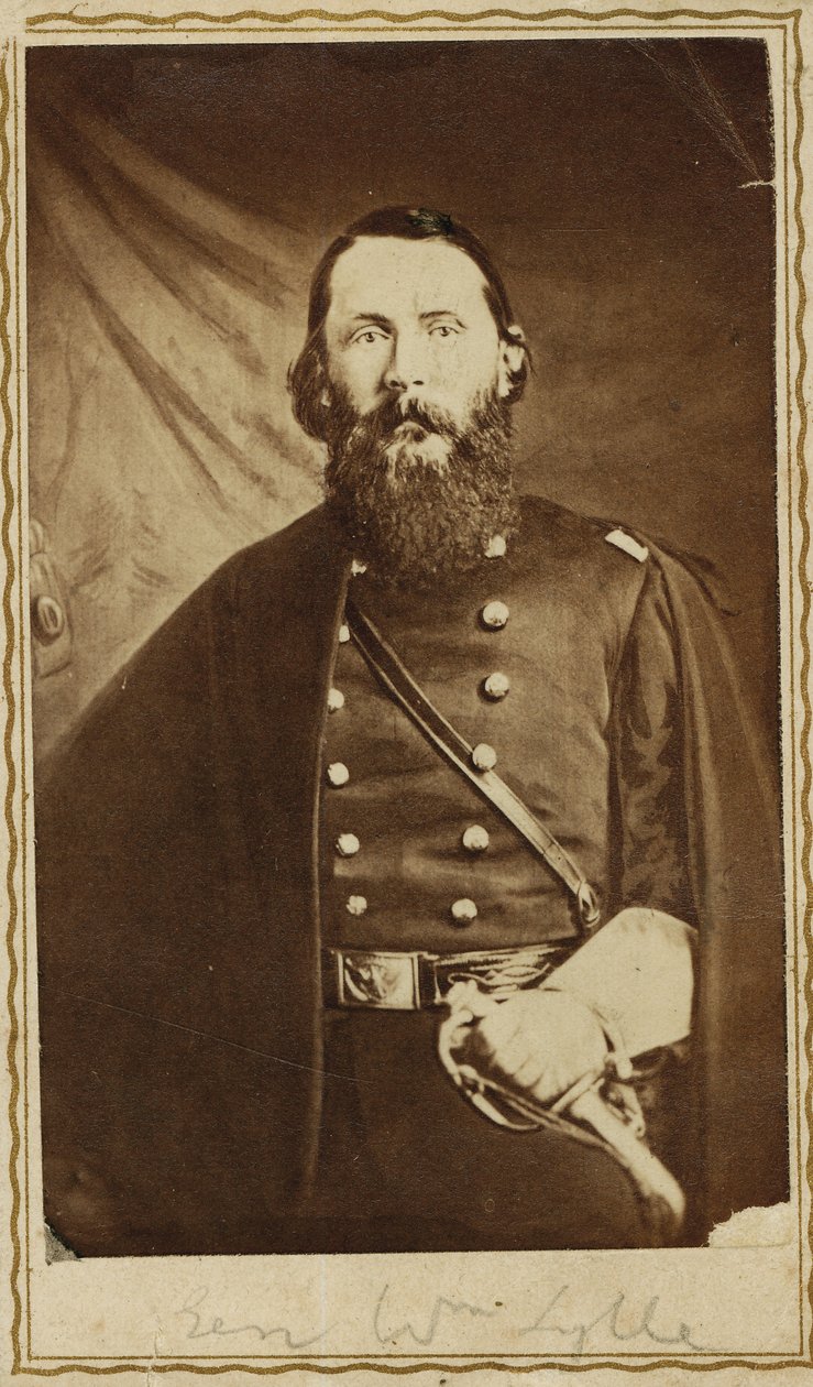 William Lytle, tábornok, 10. Ohio -i gyalogság (Unió). alkotó: Cincinnati Ball and Thomas