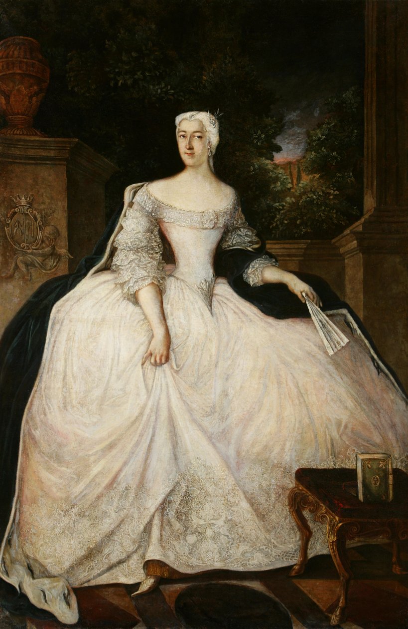 Teofila Działyńska portréja (1714–1790) alkotó: Circle of Antoine Pesne