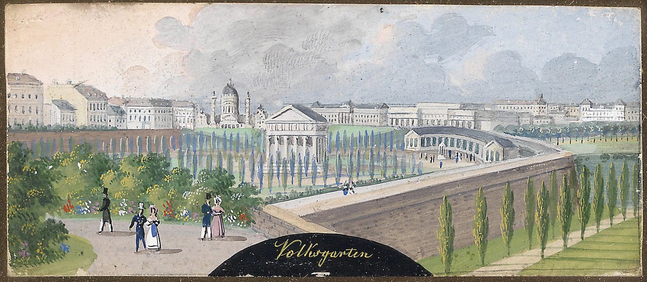 Volksgarten alkotó: Balthasar Wigand