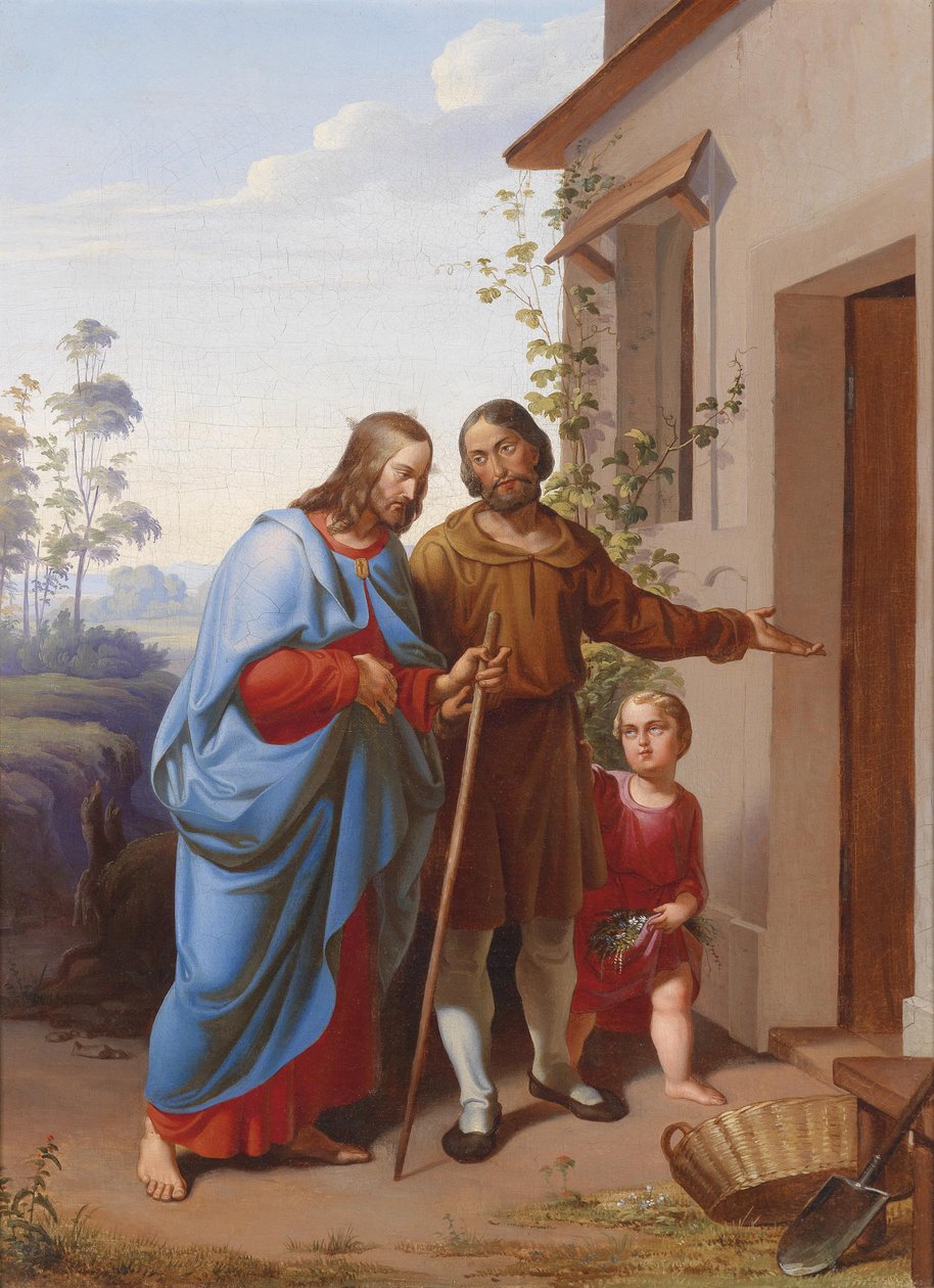 Krisztus szívesen látott alkotó: Circle of Eduard von Engerth