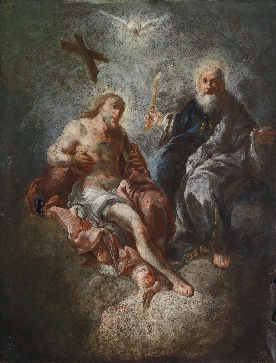 Mercy Seat (a sátor ajtajából) alkotó: Franz Anton Maulbertsch