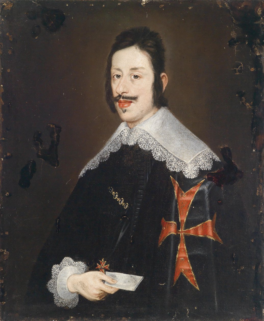 Ferdinánd nagyherceg arcképe II. alkotó: Circle of Justus Sustermans