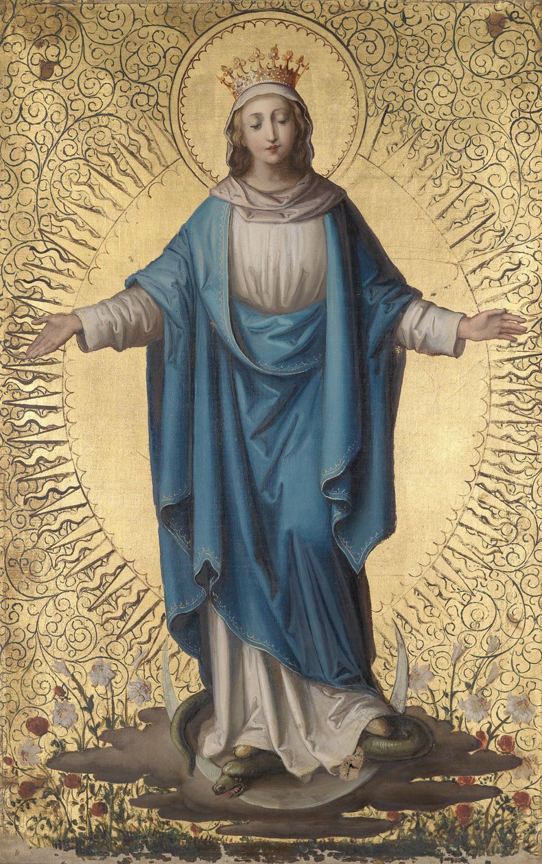Mondsichelmadonna alkotó: Leopold Kupelwieser