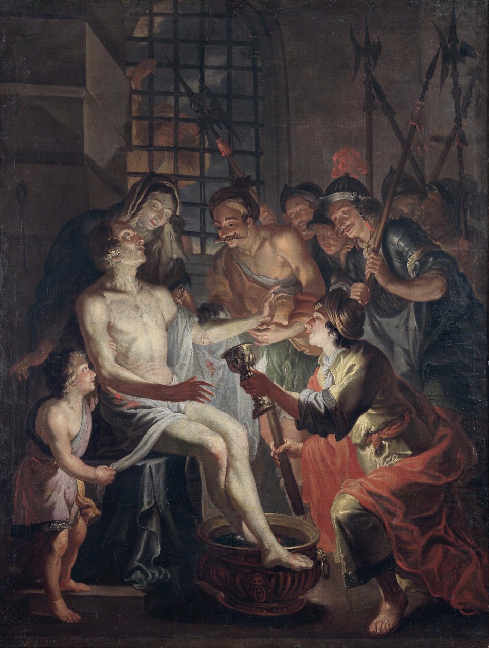Seneca halála alkotó: Circle of Matthias Stom