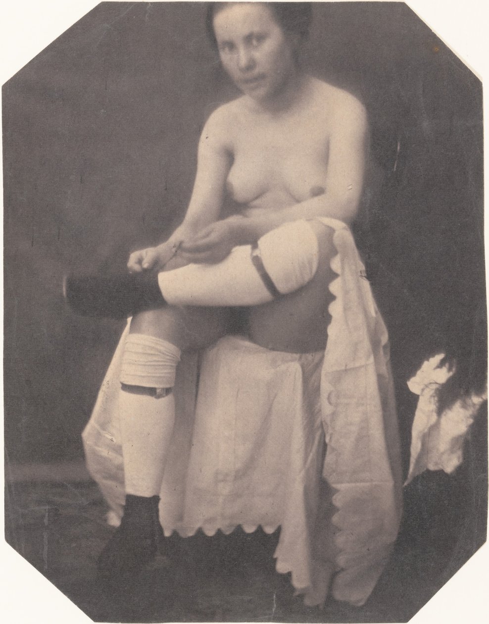 [Női akt], kb. 1855. alkotó: Circle of Louis Adolphe Humbert de