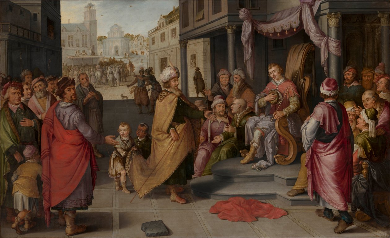 Cambyses ítélete, 1620. alkotó: Claes Jacobsz van der Heck