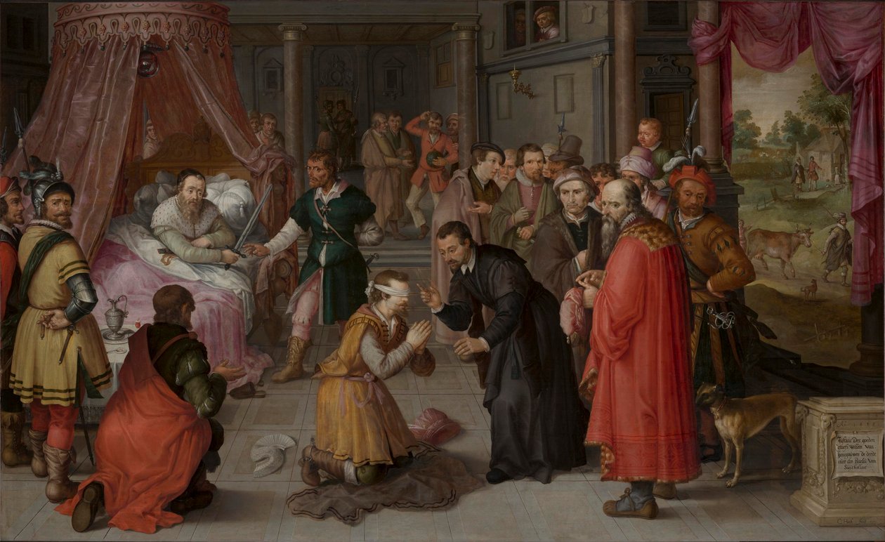 III. Vilmos, Hollandia grófjának igazságszolgáltatása Claes Jacobsz. van der Heck Stedelijk Museum Alkmaar 021015 alkotó: Claes Jacobsz van der Heck