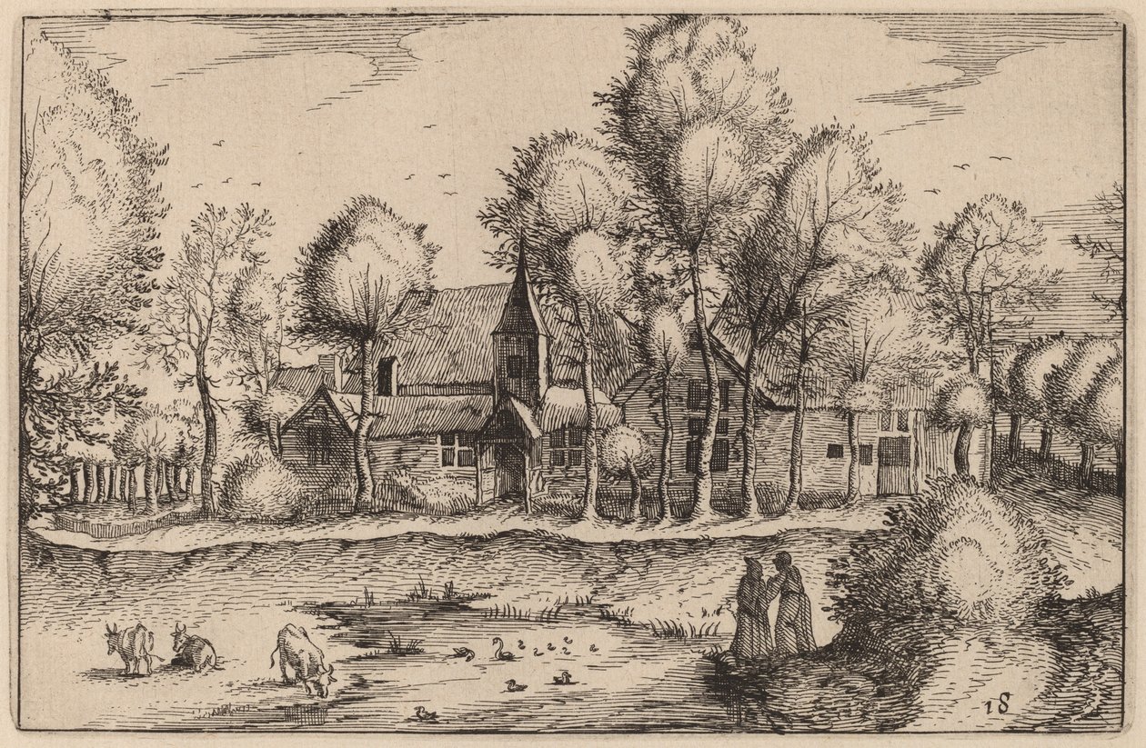 Egy tó alkotó: Claes Jansz Visscher after Johannes van Doetechum, the Elder after Lucas