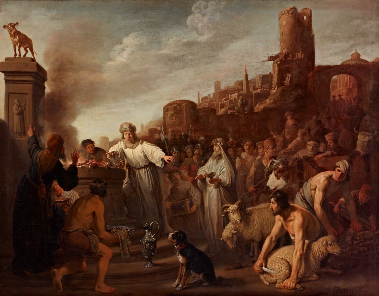 Jeroboám áldozata alkotó: Claes Moeyaert