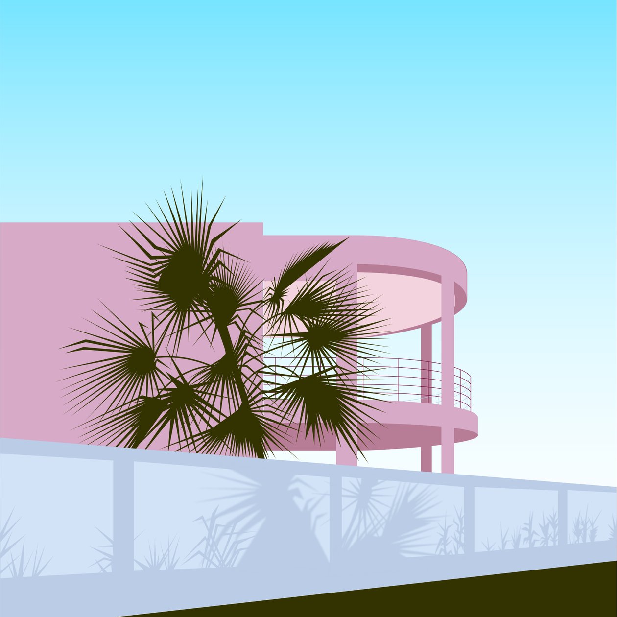 Art Deco Beach House alkotó: Claire Huntley