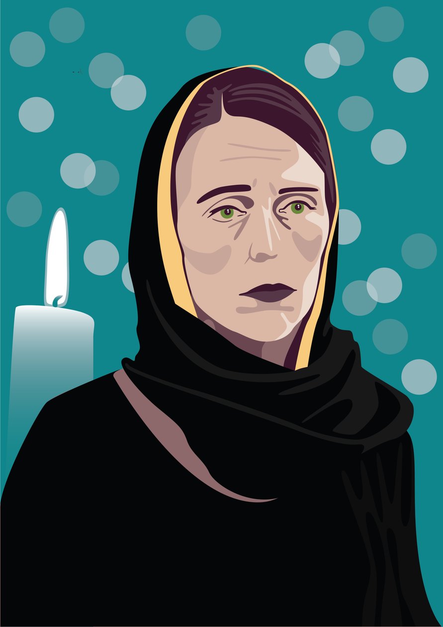 Jacinda Ardern alkotó: Claire Huntley