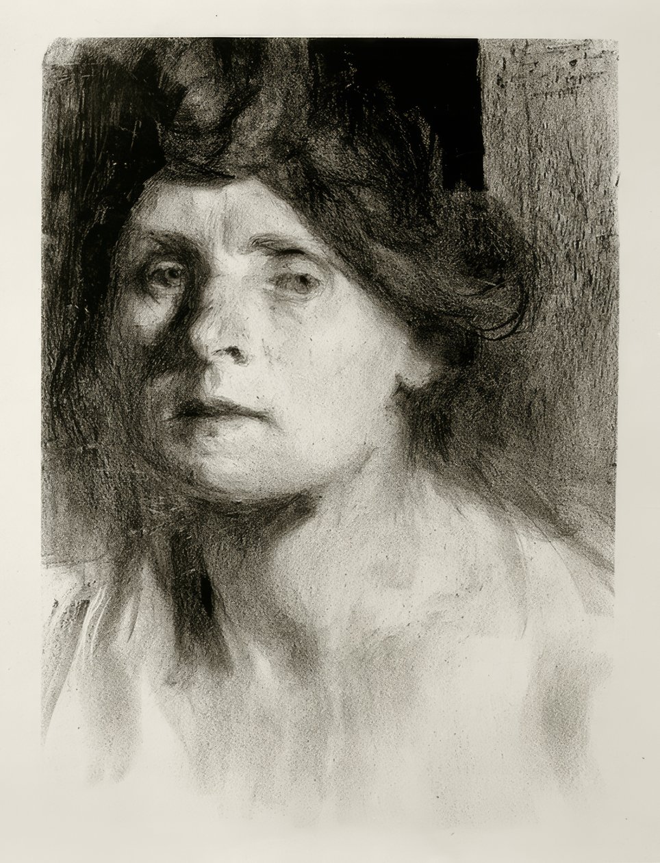 Önarckép alkotó: Clara Siewert
