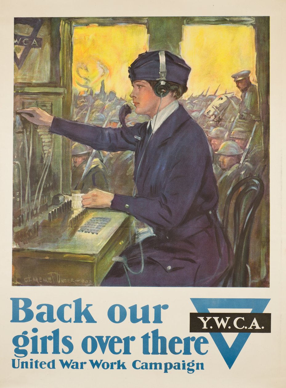 Vissza a lányaink oda, 1918 alkotó: Clarence F. Underwood