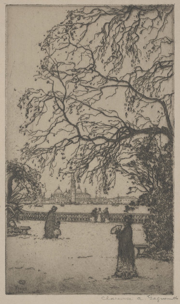 Jardini Public, Velence alkotó: Clarence A. Gagnon
