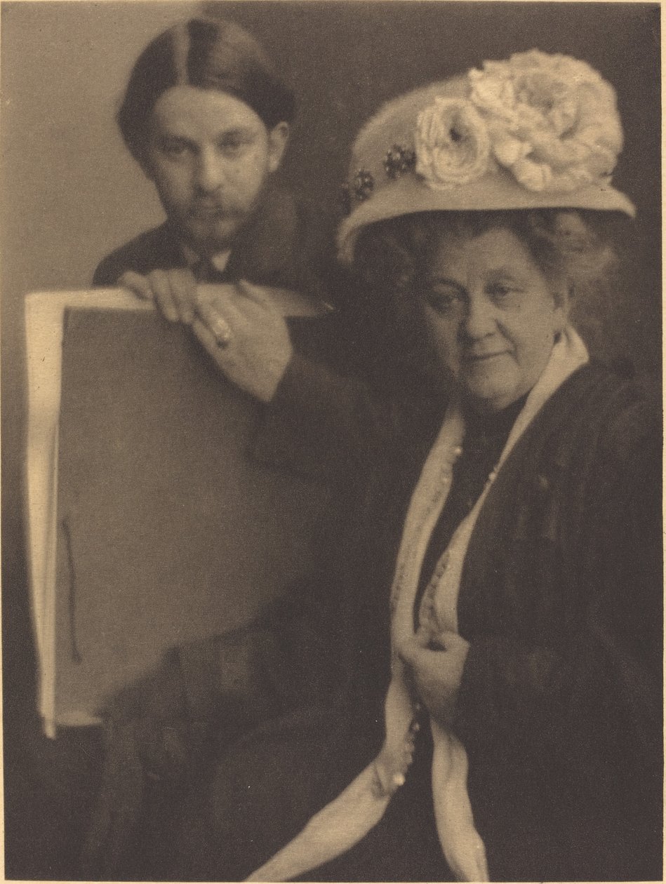 Alvin Langdon Coburn és az anyja alkotó: Clarence H. White